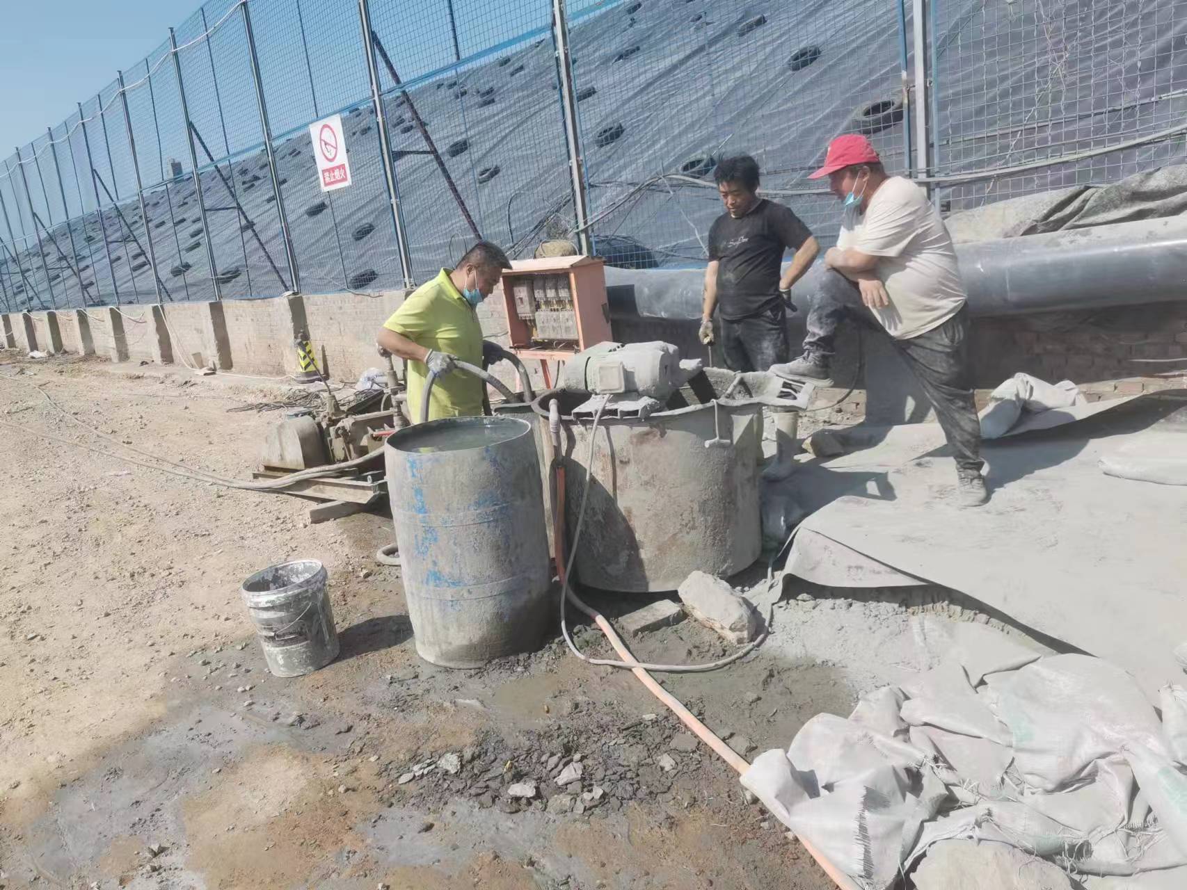 石门袖阀管注浆