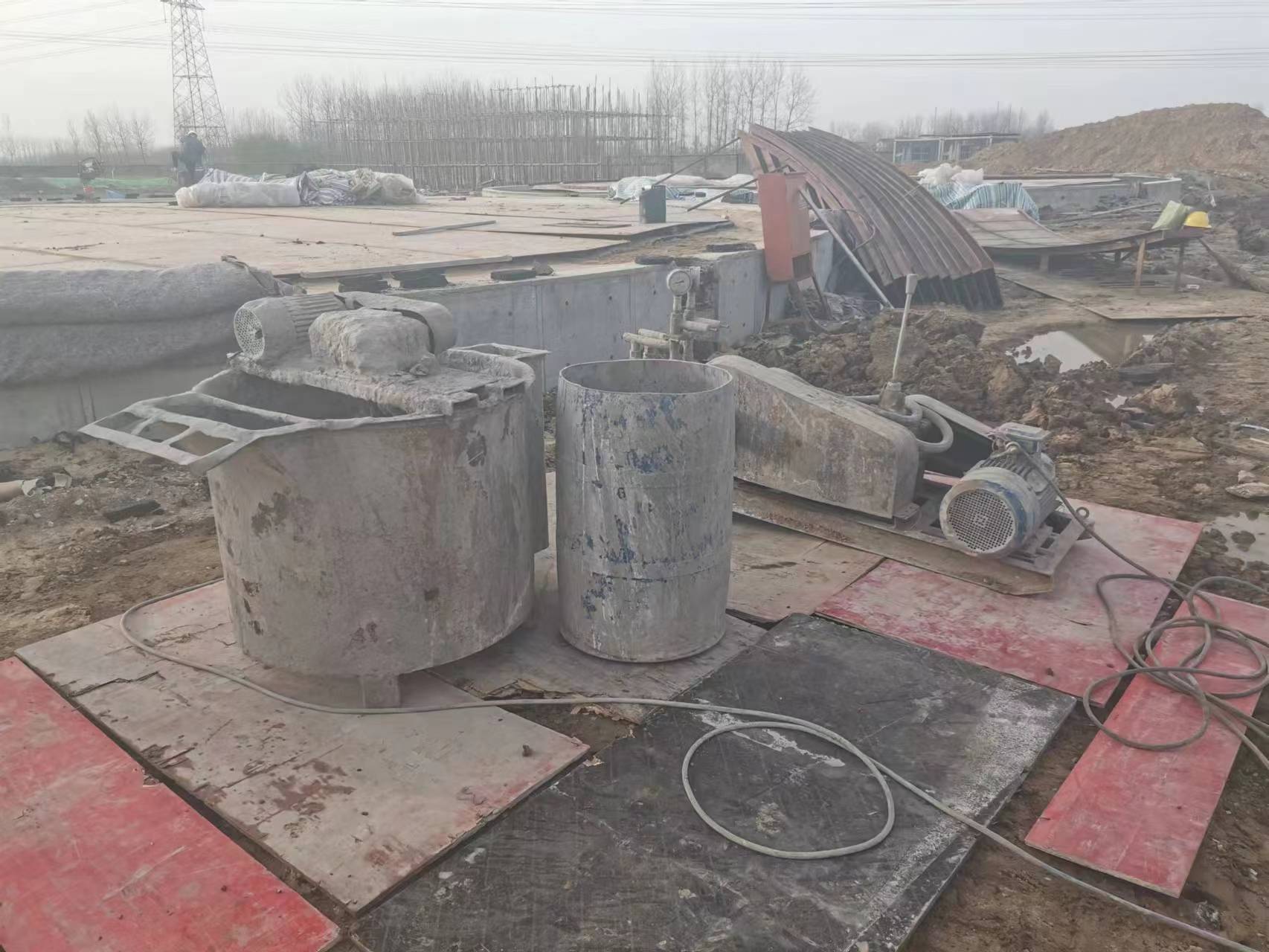 石门回填土注浆